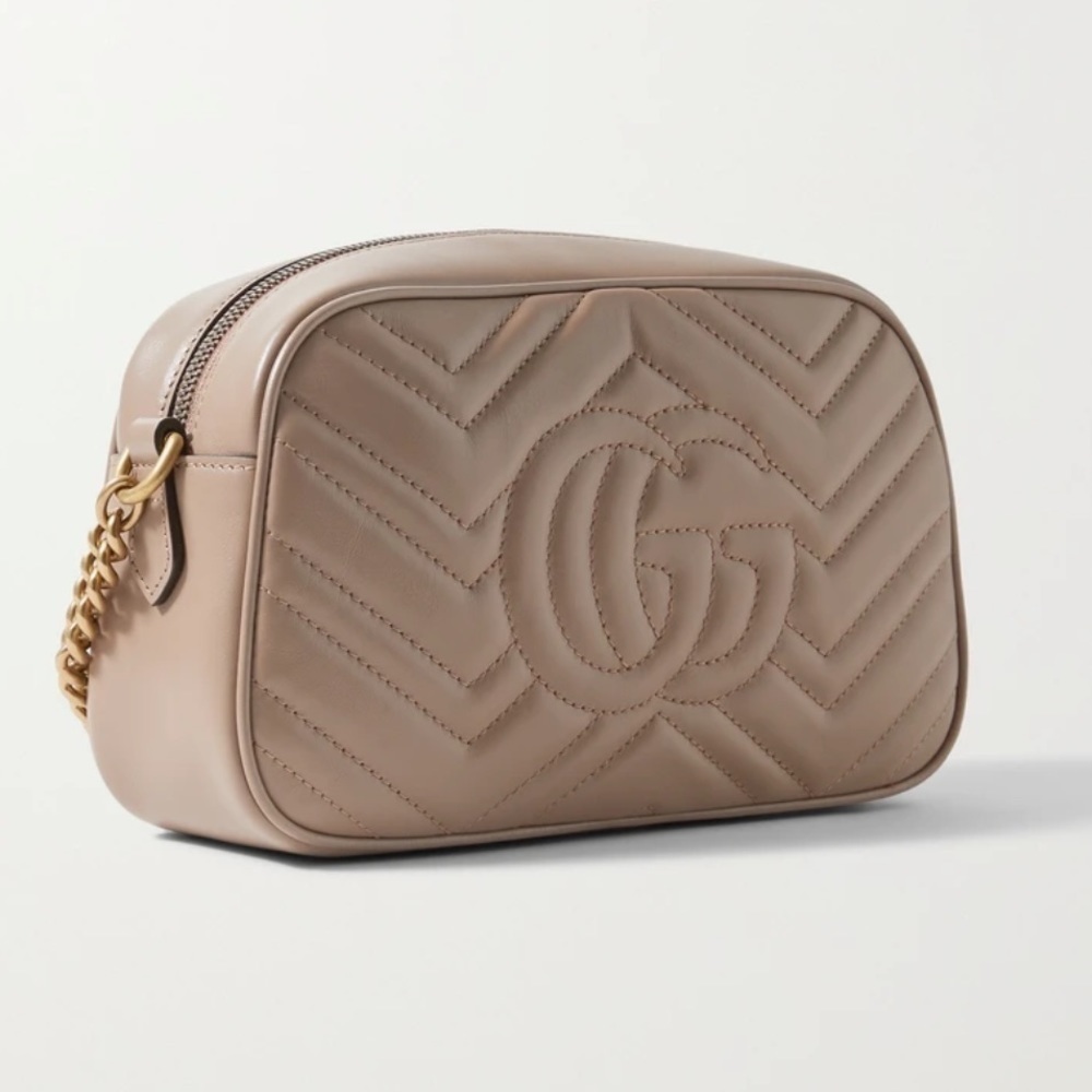 Gucci Marmont Camera small quilted leather shoulder bag. New. - Picture 3 of 15